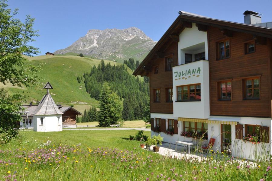 Pension Juliana Lech am Arlberg Exterior foto