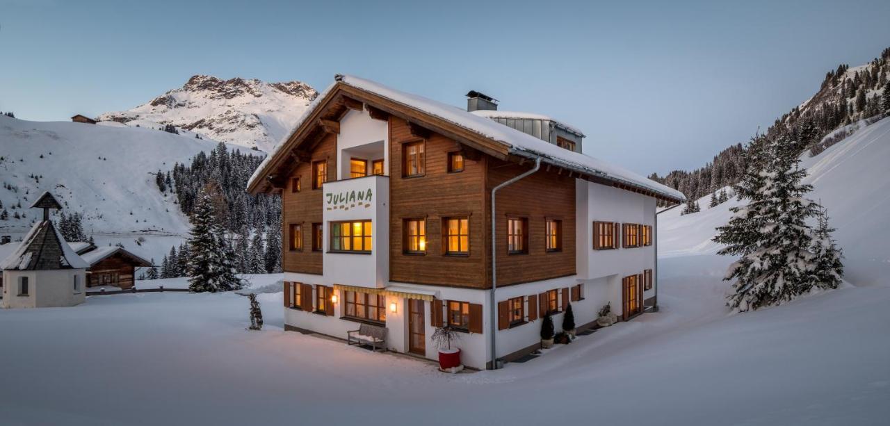 Pension Juliana Lech am Arlberg Exterior foto